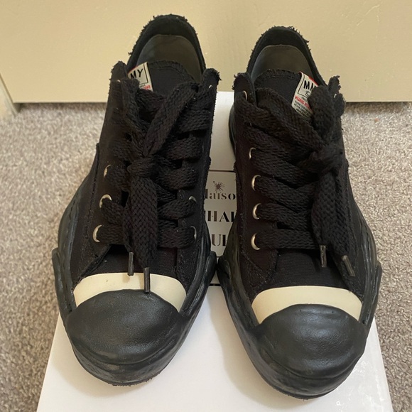 Miharayasuhiro Black and White Sneakers